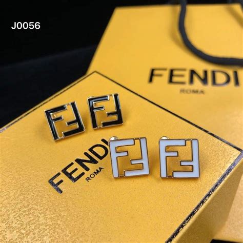 fendi earrings on model|Fendi earrings men.